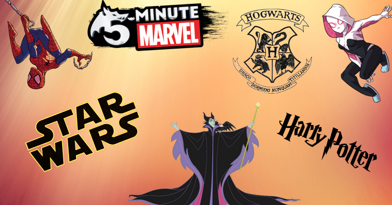 Wiggles3DGames's tweet photo. I love when two separate nerdy interests combine. So when my fav fandoms are made into board games, I’m IN. Some shout outs 
#TheHobbitAnUnexpectedJourney #StarWarsRebellion #5MinuteMarvel #HarryPotterHogwartsBattle #DisneyVillainous #CodenamesHarryPotter https://t.co/15LC5KSDGB