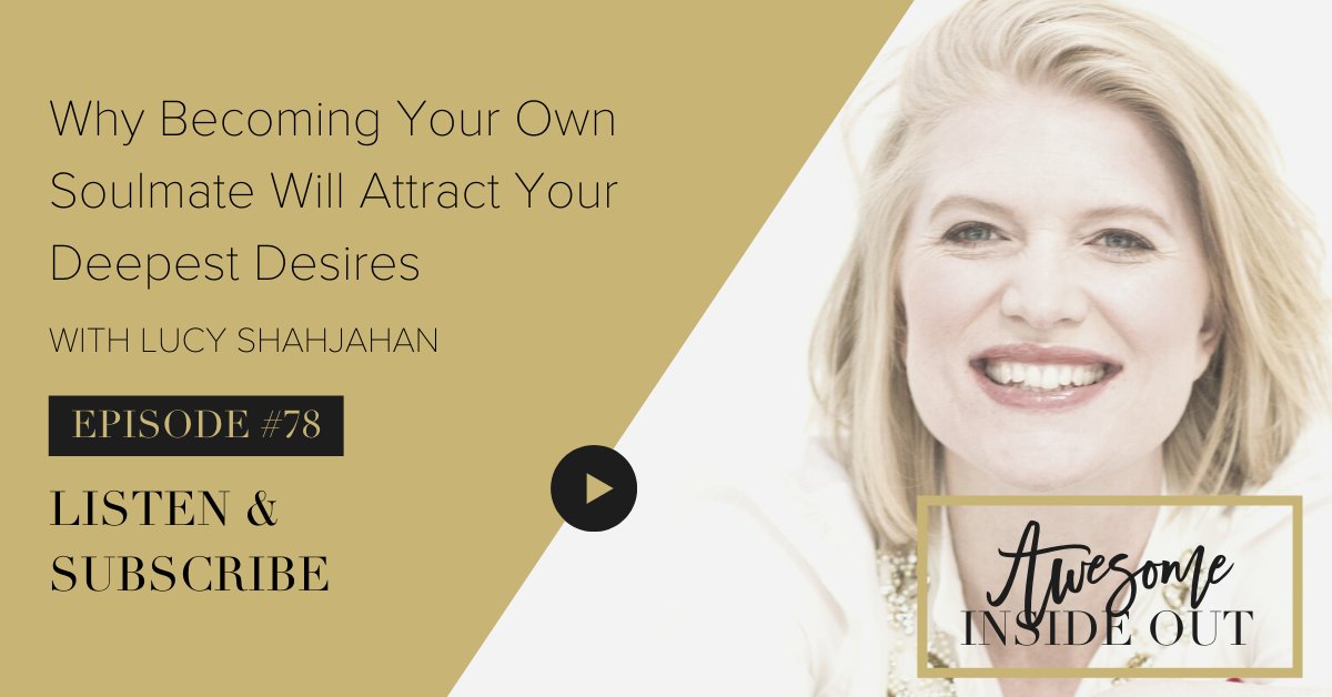 Have you ever felt like you’re on the hunt for your soulmate or that your love life is a constant source of frustration? If yes, today's podcast is for you! I sit down with Lucy Shahjahan to talk about what it means to find success, happiness, and love. apple.co/3x8CKVr