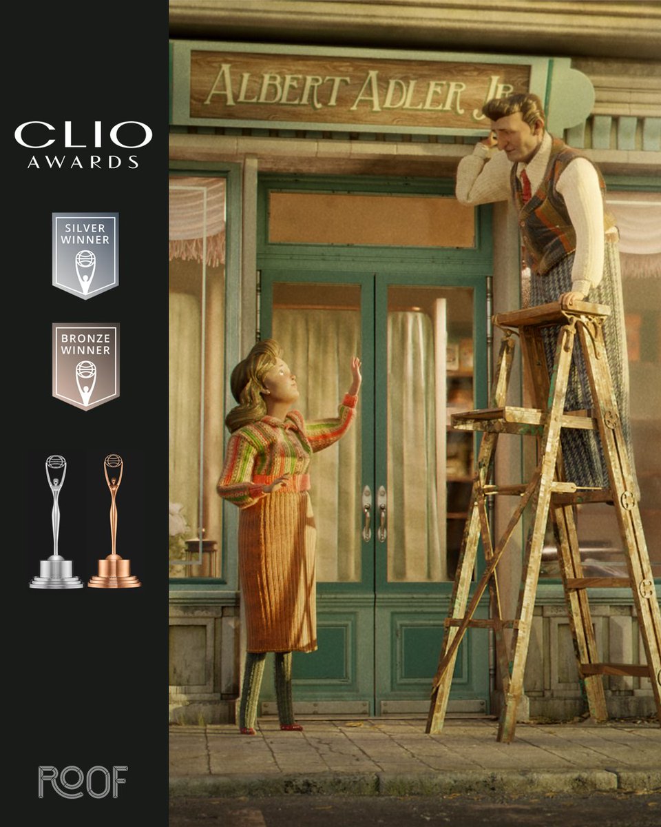"Rosemarie`s Life" just WON ⚡2x clios ⚡
We are extremely honored for this recognition.
Super proud of everyone involved and amazed by the incredible things we can accomplish when you have a team driven by pure passion.
.
.
.
#clio #clios #clioaward #creative #original #winners