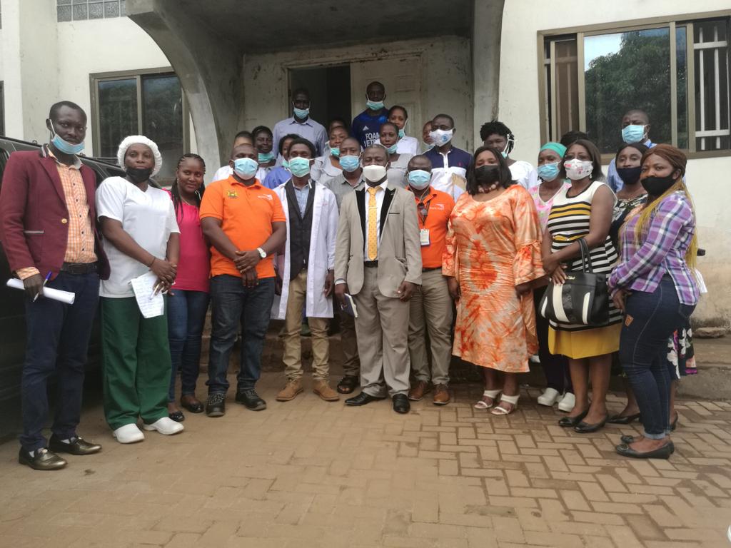 human_sierra's tweet photo. As Human Rights Commission SL intervenes into sustainable water supply to Ola During &amp; Princess Christian Maternity Hospitals(PCMH), World Vision SL hands over #SustainableWater Project to contractors to improve health and hygiene in #OlaDuring #PCMH &amp; #Macauley st. hospitals. https://t.co/ThiyIRnyNG
