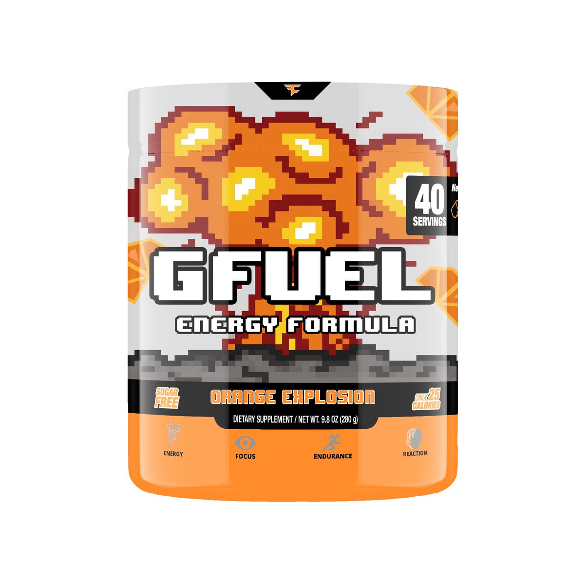 EXZ4CTLY's tweet photo. My entry for the #FaZeGFUEL design contest!

Orange Explosion, the perfect flavor for the upcoming summer heat!

Likes &amp; RTs appreciated!

@FaZeClan @GFuelEnergy https://t.co/X6Lufh6DSe