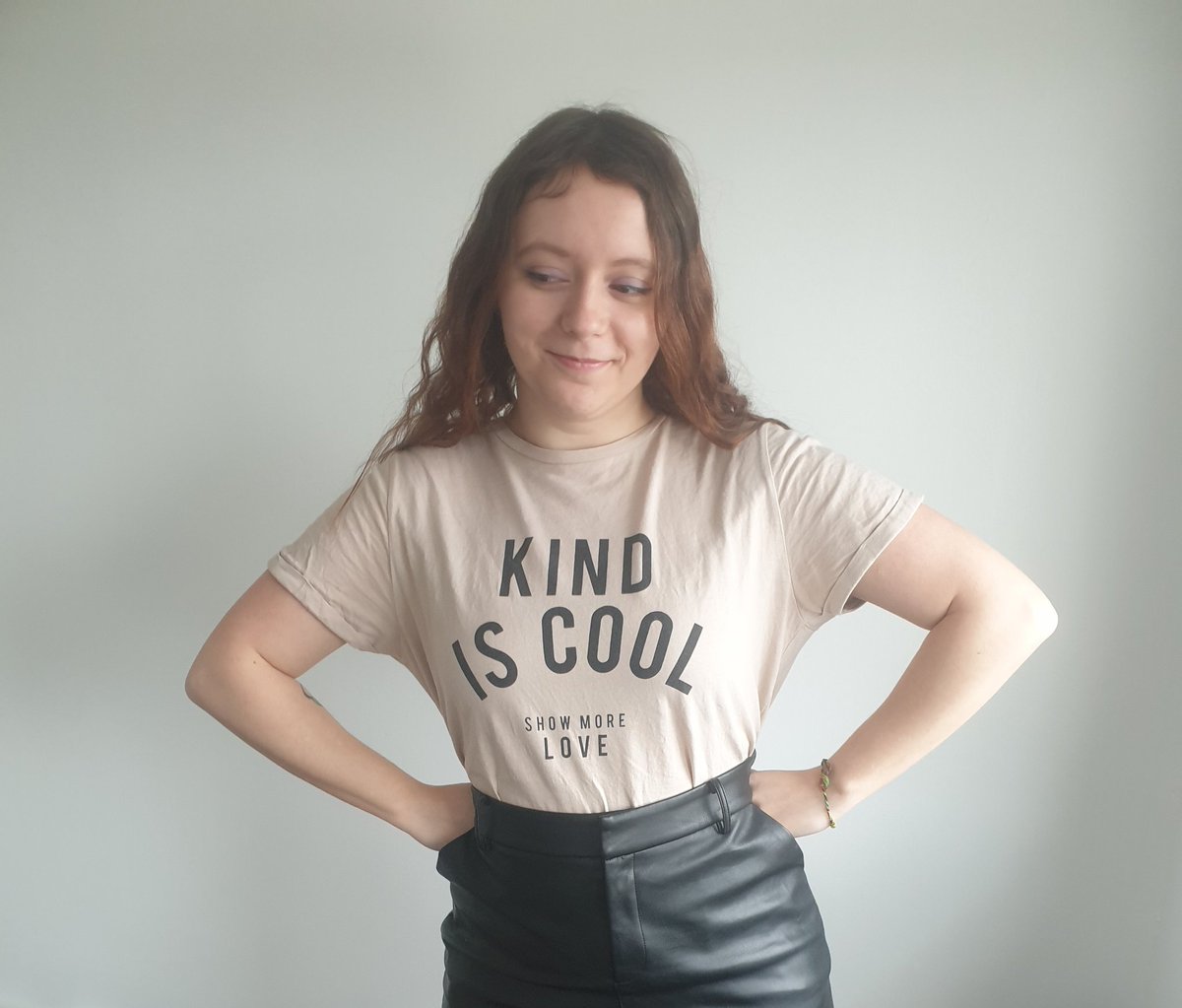 Could 'wearing a t-shirt that conveys a good message' be part of the #21daysofkindness ? #BeKind #KindIsCool #ShowMoreLove ❤❤
@ZakAbel