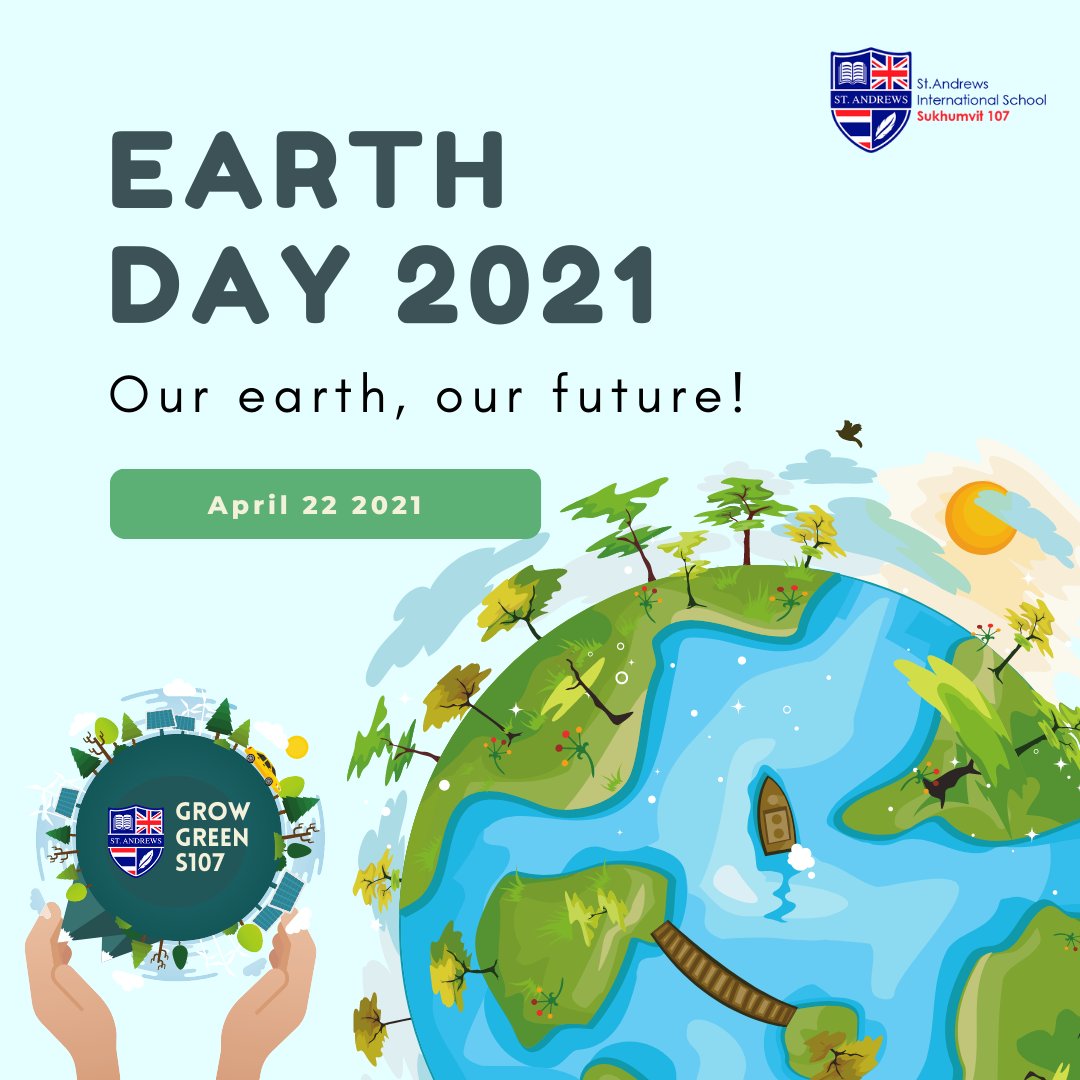 St.Andrews 107 (@standrews_107) on Twitter photo Happy 🌍 Day from S107.
We are already halfway through our 1st project of increasing the amount of greenery on site with the aim to be the most beautiful campus in BKK.
But we have so much more we want to do! Let's work together to make sure that we are part of the solution!🌱 Happy 🌍 Day from S107.
We are already halfway through our 1st project of increasing the amount of greenery on site with the aim to be the most beautiful campus in BKK.
But we have so much more we want to do! Let's work together to make sure that we are part of the solution!🌱