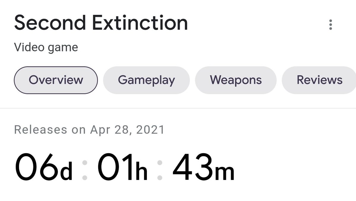 Doomhammer76's tweet image. Almost here! #SecondExtinction #XboxSeriesX