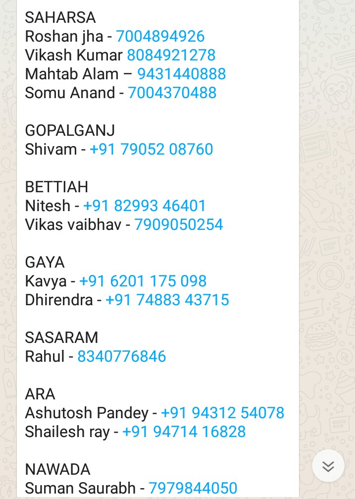 Mamtagusain5's tweet image. #ForHelp
#Bihar 
thought to share... If someone find it useful...