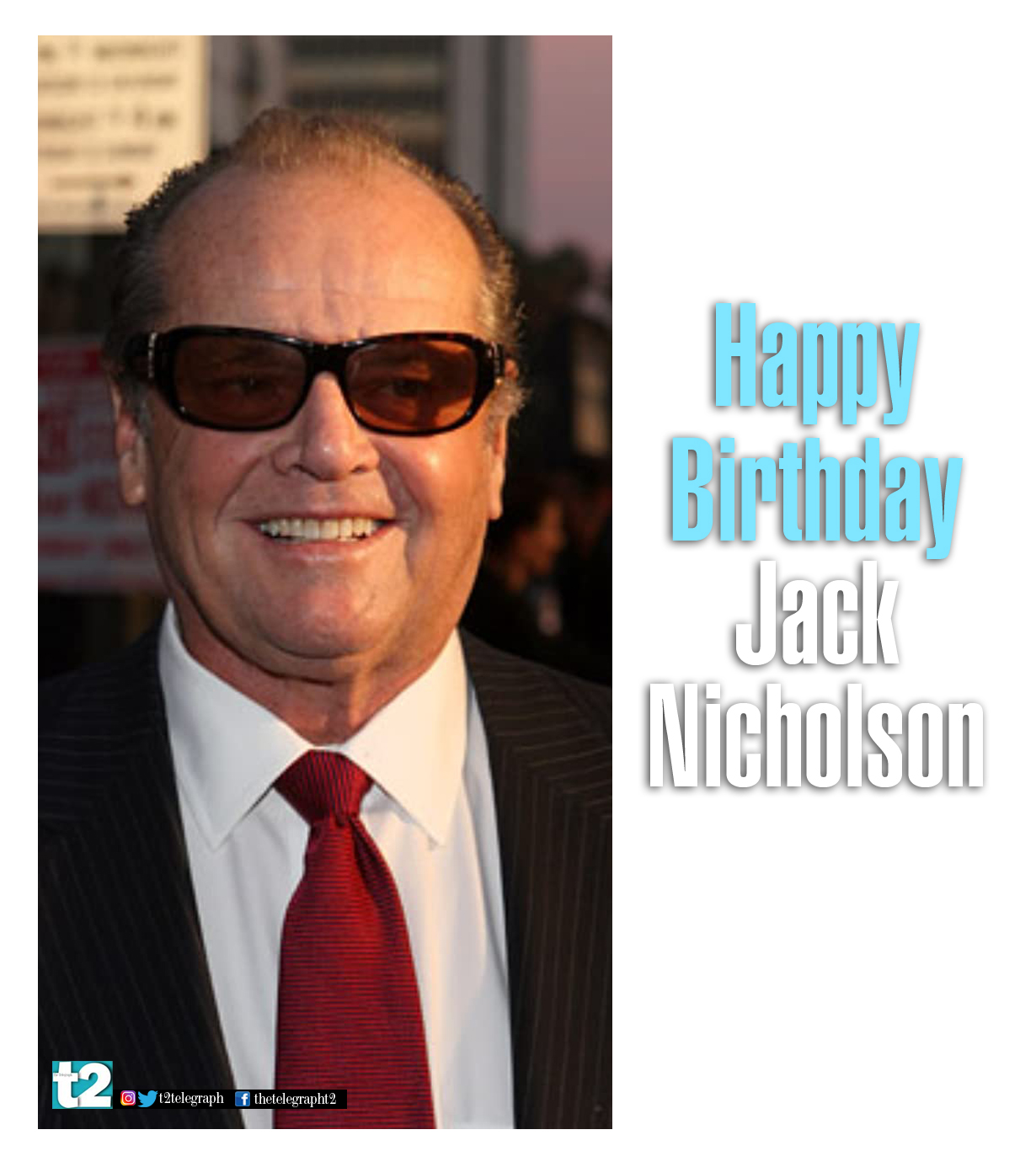 Happy birthday Jack Nicholson. You always make going to the movies a rich experience. 