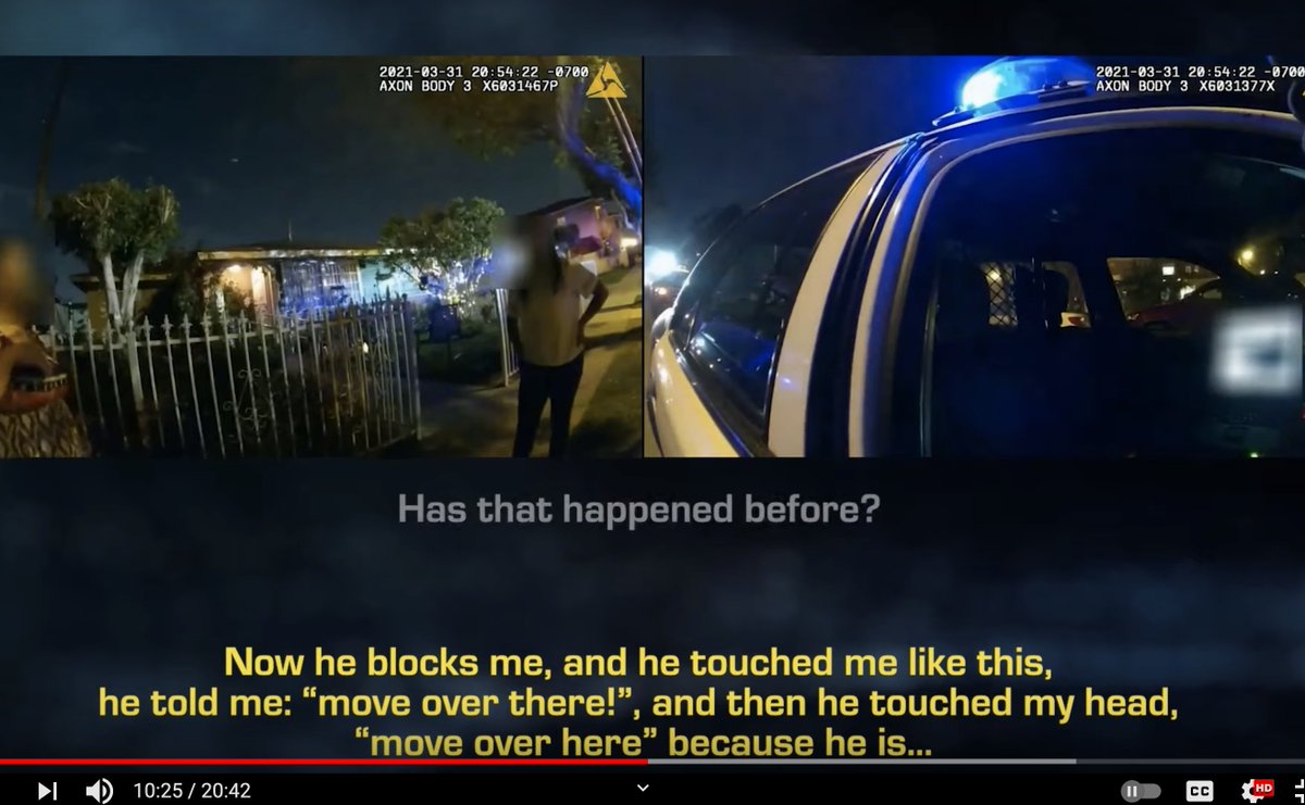 Then the deputies arrive and spend a long time outside with both his mother and his therapist, getting a sense of his mood, how violent he is/isn't, why he's upset, how he is likely to respond to police, what the mom wants to happen... again, just like you would hope.