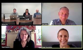 We're done! What better way to finish up the Food, Fibre &amp; Agritech Supernode Challenge online sessions than with representatives from the NZ angel community. A very informative discussion for our teams to round out Investment Week. Thanks Steph, <a href="/benkepes/">Ben Kepes</a> &amp; <a href="/AngelAssn/">Angel Association New Zealand</a>.
