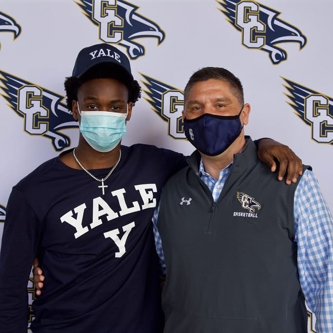 olgcbasketball's tweet photo. Great day for our program to celebrate the signing of @_MasonHardy @JayGoLive and @BezMbeng .... futures are so bright for these guys. Can't wait to see them at the next level! @OLGCHS @GCFalconsAD @UAbasketball #family #falconpride 🦅🏀💪 https://t.co/ICpsf1pn72