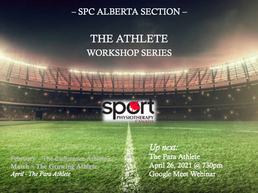 SPC_Alberta's tweet photo. Last workshop lined up for the spring! RSVP to alberta@sportphysio.ca https://t.co/jQNfCWtcr5