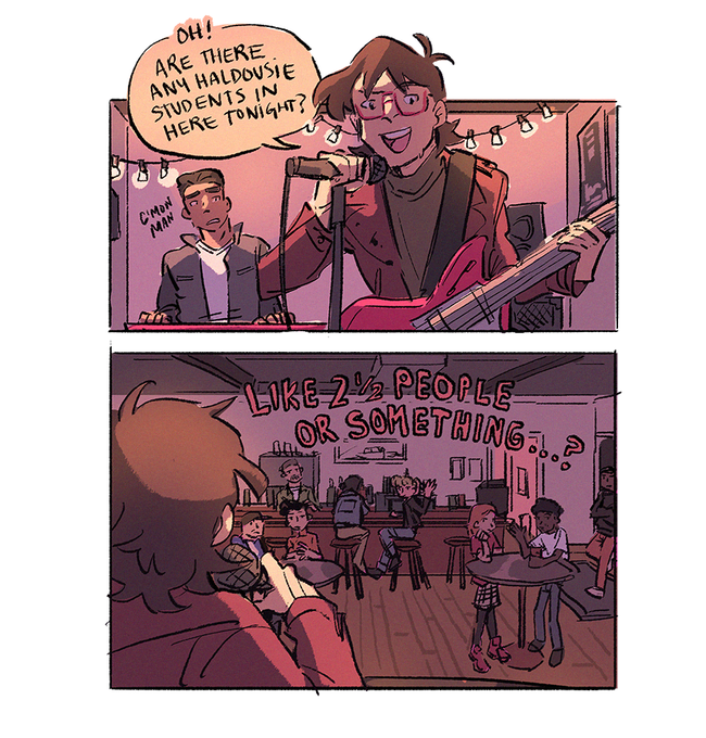 more onstage antics because i think theyre funny... 