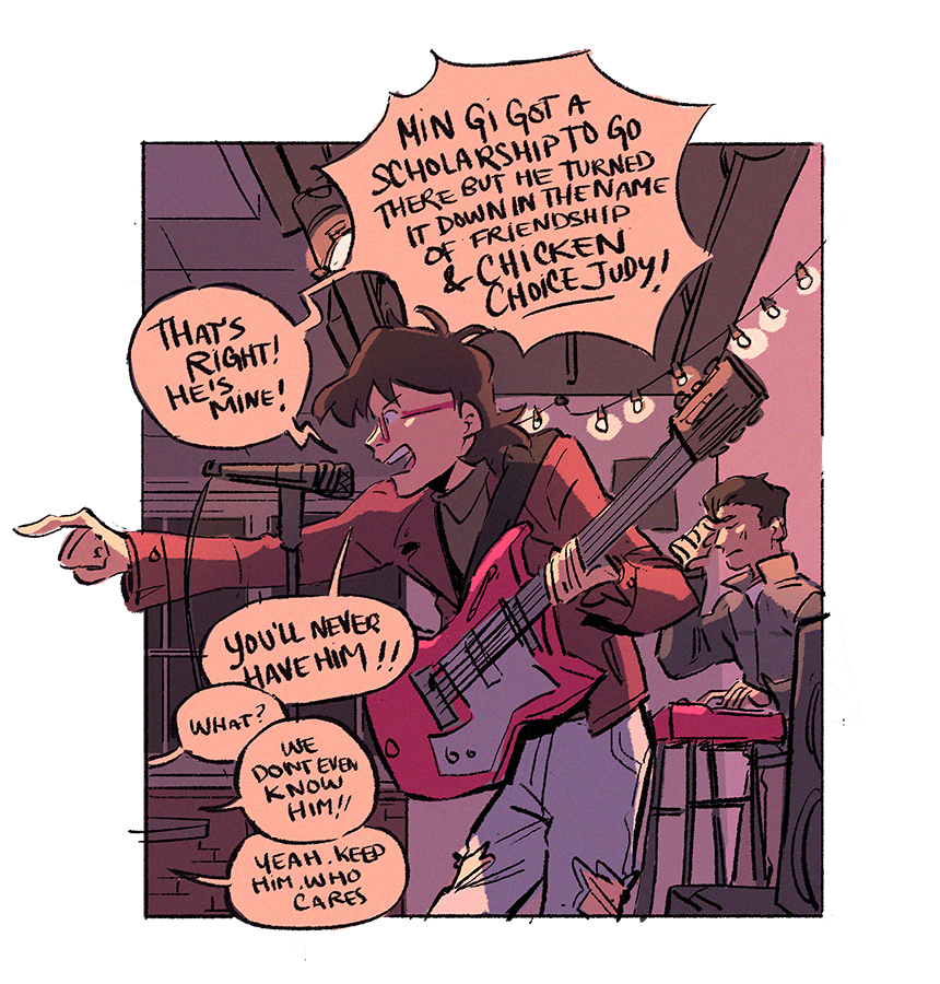 more onstage antics because i think theyre funny... 