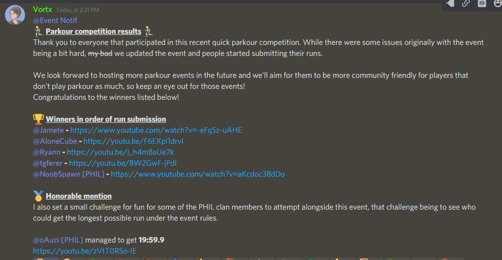 tgferer's tweet image. pog won parkour event that @krunkerio hosted
