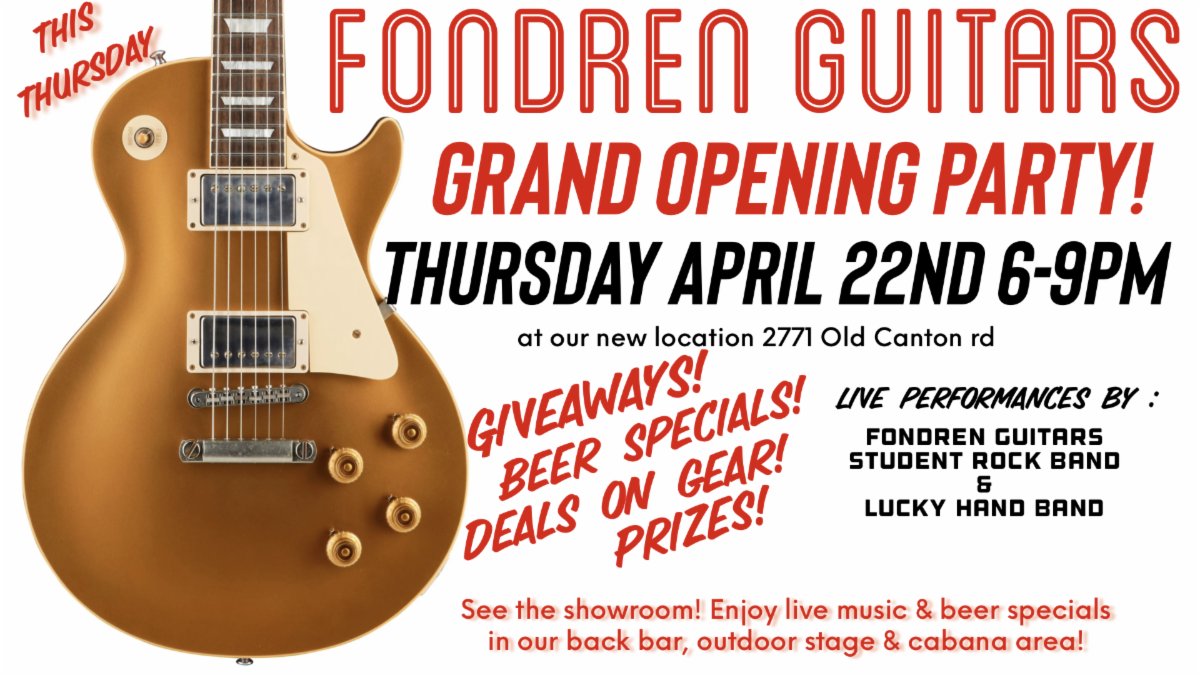 Celebrate Fondren on Thursday! conta.cc/3x9FMsB