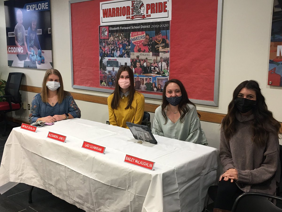Your SGA officers representing you at tonight’s board meeting - in person for the first time this year.  It’s good to be back in person.