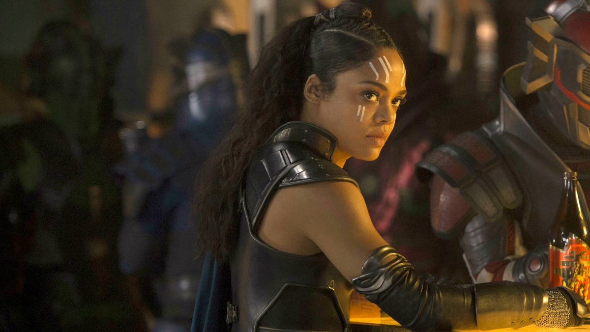 Madeline as Valkyrie - I'm still mad that they went back on her being the first gay mcu character- you have the general aura of someone who could kick my ass- the type to smack someone for being all up in your business- You always look great - we have no choice but to stan