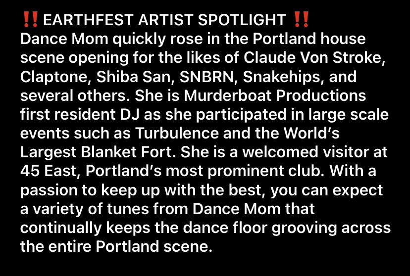 Earth Fest tweet media