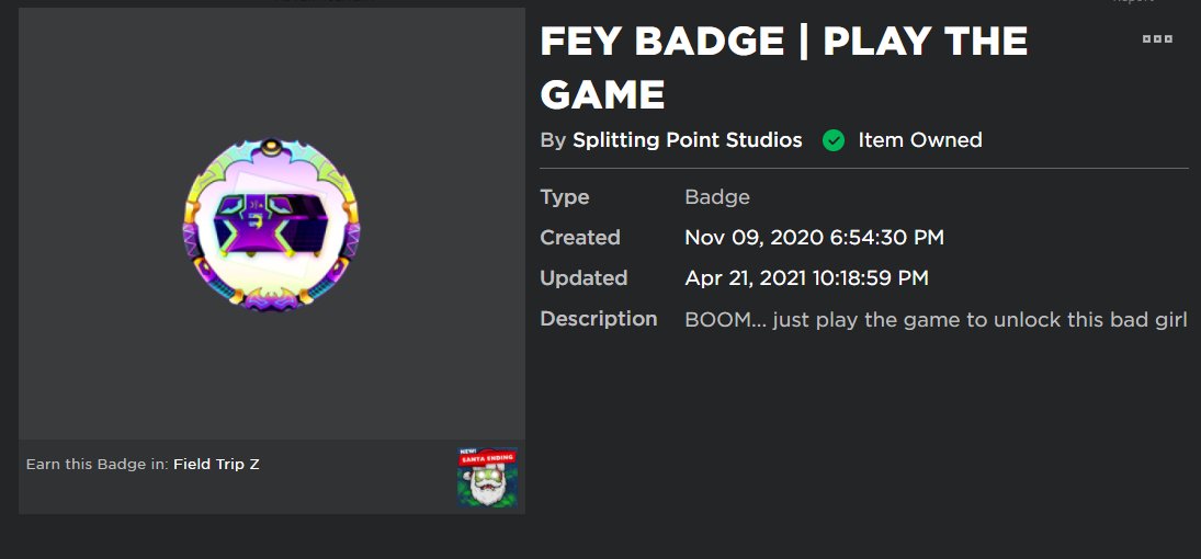 game that says ass on roblox badges