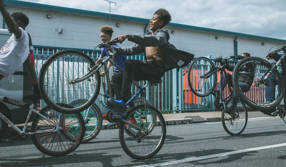 Let kids ride their f-ing bikes. Wherever. Whenever.