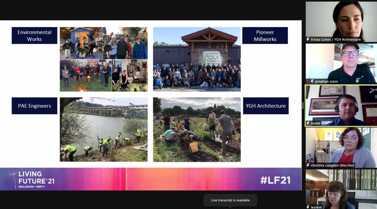 Living_Future's tweet photo. "It's important when talking about diverse hiring to first recognize your culture and that it was likely built on white supremacist characteristics. What's closing the door on a diverse staff?" -Christina Congdon from @eWORKSseattle in conversation about the #JustLabel #LF21 https://t.co/u2UFWb1p8Z