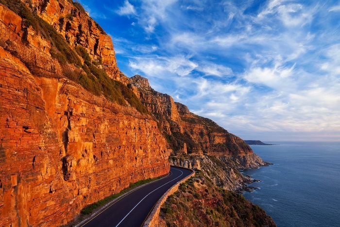 Jimin As Chapman's Peak Drive, South Africa: Short but stunningly picturesque Drive between Cape Town and South Cape Peninsula! Pretty much on every traveler's list! Because once you Jim-in, you can't Jim-out!   #BTSARMY  @BTS_twt