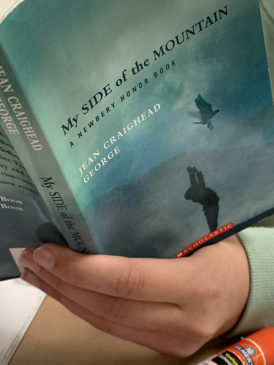 PrincipalPage's tweet photo. I enjoyed spending time in 6th grade Reading today as they discussed the themes, characters, plot, and rising action as they read My Side of the Mountain. @MrsKWhite_wes #westway https://t.co/pTKB7yAhzJ