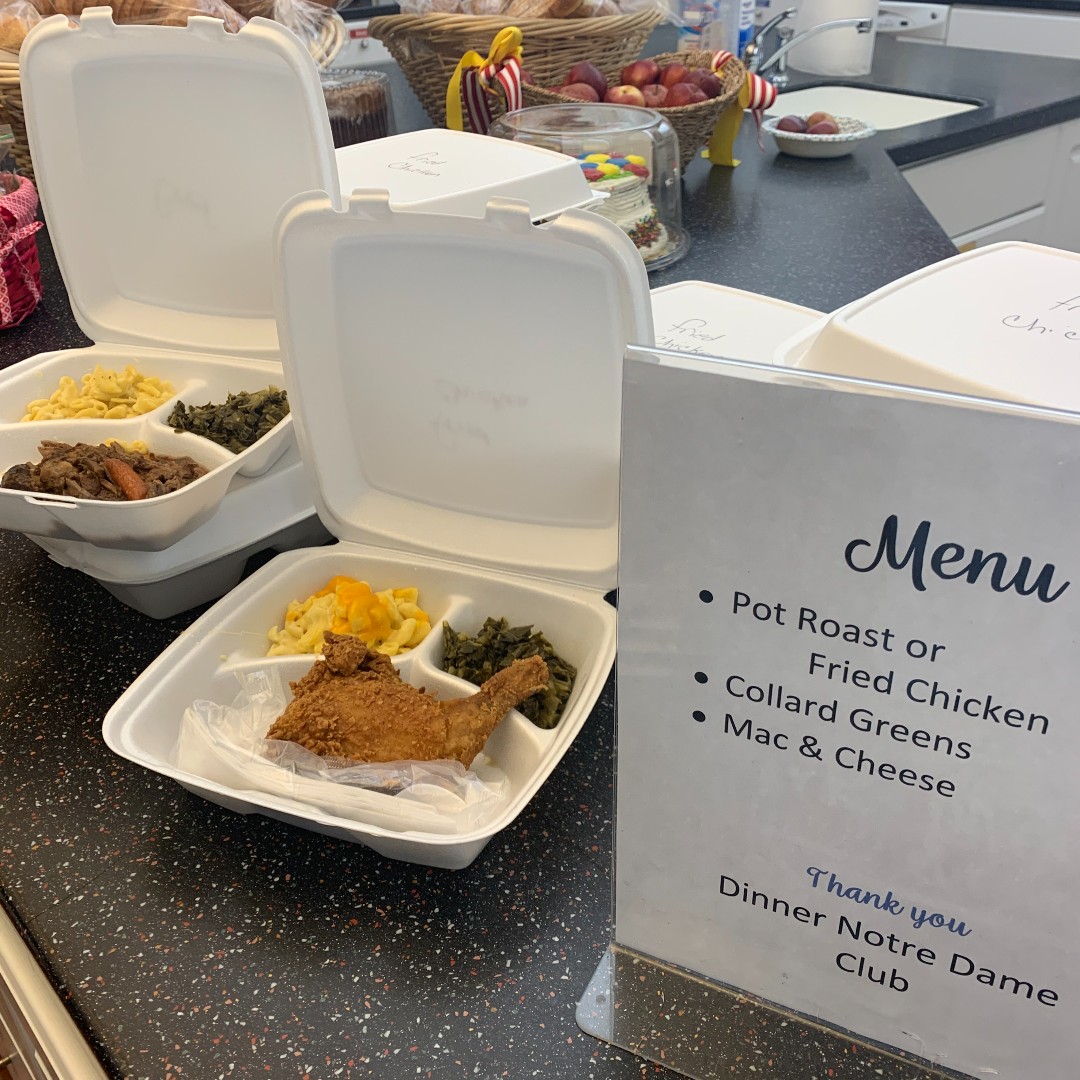 Thank you to The Notre Dame Club for donating this delicious dinner for the RMHC families to enjoy!
#keepingfamiliesclose