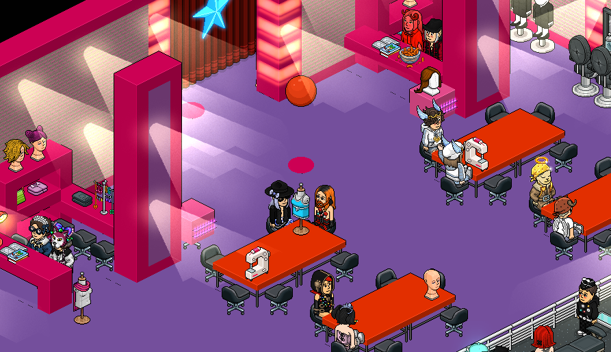 HabbosDragRace's tweet photo. Las queens ya están trabajando con los invitados en el makeover challenge!☺️⭐️🥂

No te pierdas la GALA 5 de Habbo's Drag Race: ALL STARS el día SÁBADO 24 DE ABRIL a las 7pm ARG/5pm COL-MX🔥😱✨ https://t.co/ubNx7NzLCT