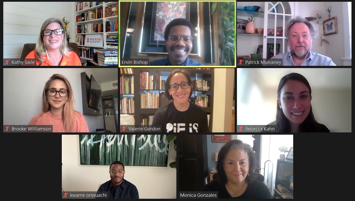 ⁦Lucky today to talk about childhood hunger with the office of ⁦<a href="/SenAlexPadilla/">Senator Alex Padilla</a>⁩  Great to advocate with ⁦<a href="/ChefBrookeW/">Brooke Williamson</a>⁩, ⁦<a href="/ChefKwame/">Chef Kwame Sam</a>⁩, ⁦<a href="/ValerieConfctns/">Valerie Confections</a>⁩ and the ⁦<a href="/nokidhungry/">No Kid Hungry</a>⁩ crew.  Working together we can make sure no kid goes to bed unfed