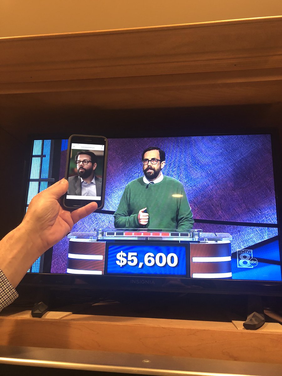 jdoyon12's tweet photo. @TDAmeritrade Is your guy is on @Jeopardy ? https://t.co/HobiJKDQRo