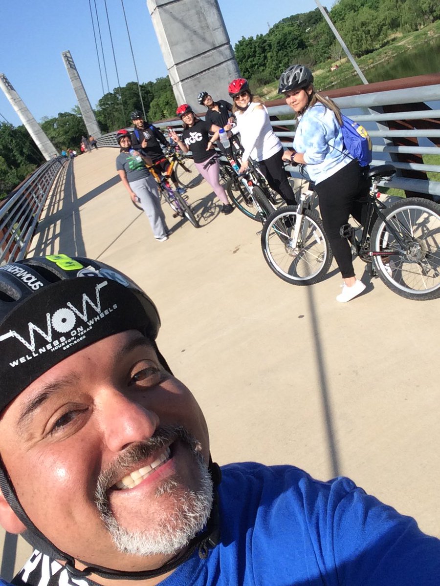 CISH/WOW/La Raza @ Milby HS (@laraza971) on Twitter photo So happy our first <a href="/cishouston/">Communities In Schools of Houston</a> WOW ride since covid with a few students. Wellness On Wheels is the movement of choice for students <a href="/Milby_HS/">Charles Milby High School</a> adventure therapy at its best #outsidetherapy <a href="/milbylibrary/">Milby HS Library ♥️📚📖 📝🌱🌎🌳✌️🦋♻️🐱🐶</a> <a href="/MilbyCounseling/">Milby Counseling Team</a> #selfcare <a href="/rpena3kr/">RPENA</a> <a href="/AdrianGarciaHTX/">Adrian Garcia</a> #riding4mentalhealth So happy our first <a href="/cishouston/">Communities In Schools of Houston</a> WOW ride since covid with a few students. Wellness On Wheels is the movement of choice for students <a href="/Milby_HS/">Charles Milby High School</a> adventure therapy at its best #outsidetherapy <a href="/milbylibrary/">Milby HS Library ♥️📚📖 📝🌱🌎🌳✌️🦋♻️🐱🐶</a> <a href="/MilbyCounseling/">Milby Counseling Team</a> #selfcare <a href="/rpena3kr/">RPENA</a> <a href="/AdrianGarciaHTX/">Adrian Garcia</a> #riding4mentalhealth