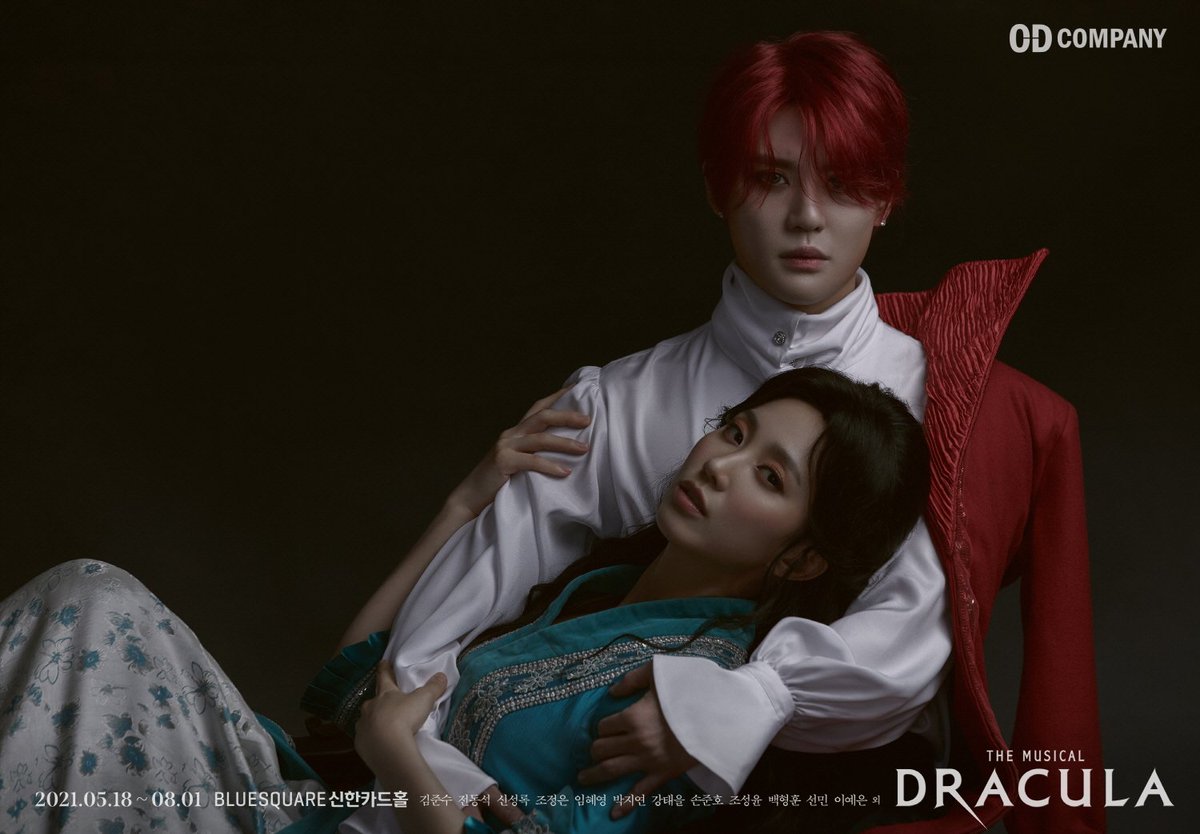 #뮤지컬 #드라큘라 #DRACULA

𝑳𝒐𝒗𝒊𝒏𝒈 𝒀𝒐𝒖 𝑲𝒆𝒆𝒑𝒔 𝑴𝒆 𝑨𝒍𝒊𝒗𝒆🥀
“그댄 내 삶의 이유 나를 살게 한 첫사랑”

드라큘라 #김준수
미나 #박지연

𝐃𝐑𝐀𝐂𝐔𝐋𝐀 : 𝐓𝐡𝐞 𝐌𝐮𝐬𝐢𝐜𝐚𝐥

2021.05.18 GRAND OPEN
#뮤지컬드라큘라 #블루스퀘어신한카드홀