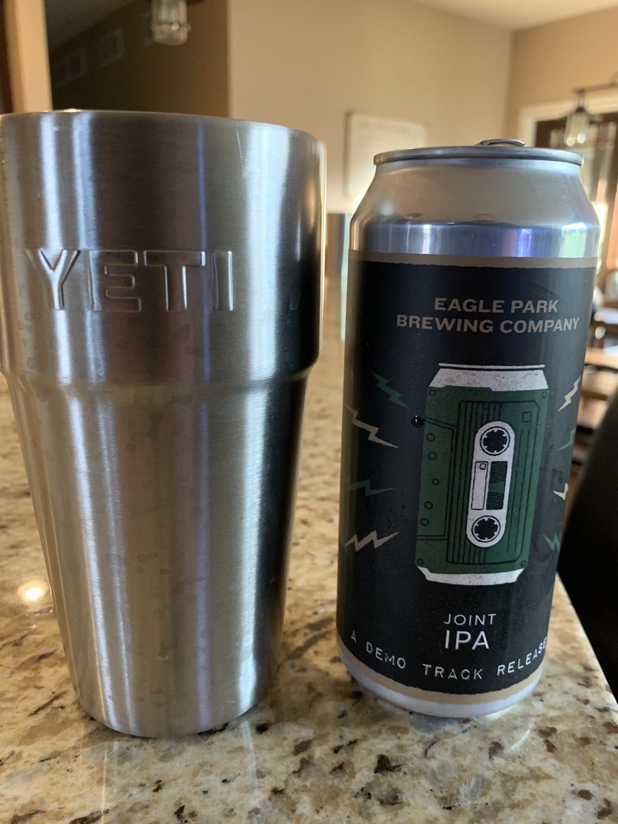 Happy #WIBeerWednesday, friends.  This beer has special history for me.  It was the first of many incredible New England IPA recipes I’ve loved from <a href="/EagleParkBeer/">Eagle Park Brewing</a> since discovering them in early 2018.  This year’s batch is unbelievably tasty once again.  Cheers!  🦅🍻