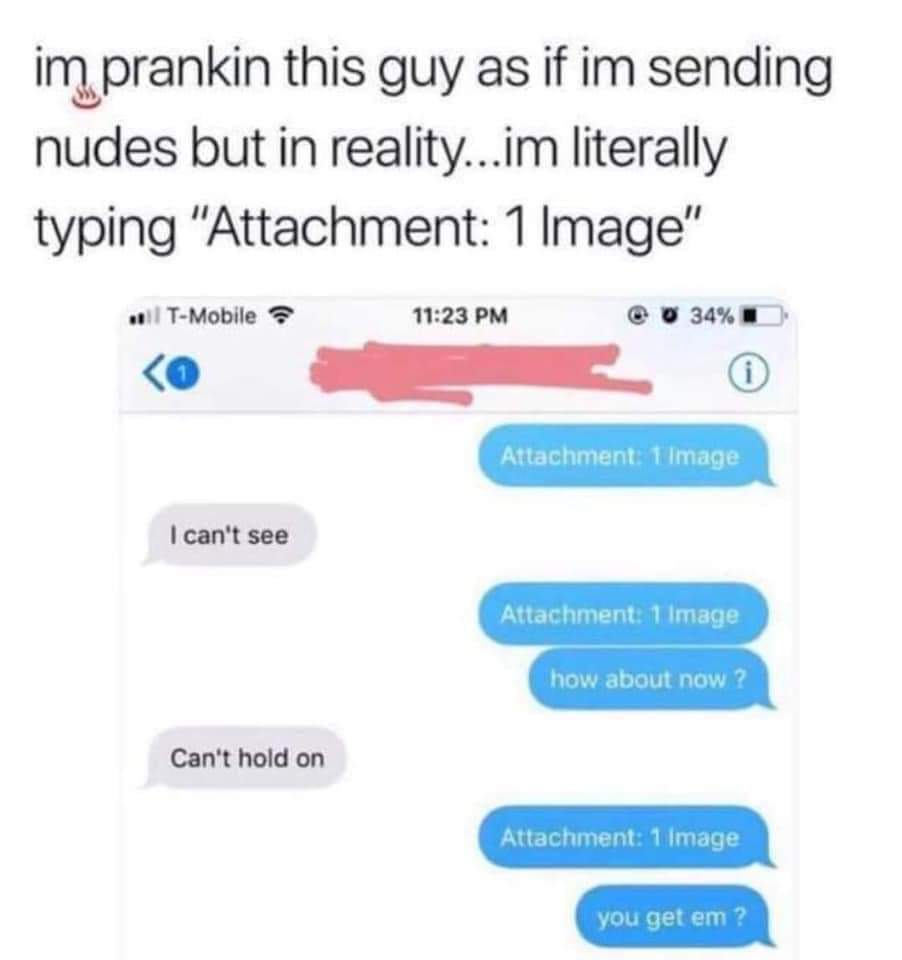 BeastTitty's tweet photo. #NSFWMemes #Pranking a guy as if sending #nudes.. 🤣🤣 https://t.co/KmHWc1k3NZ