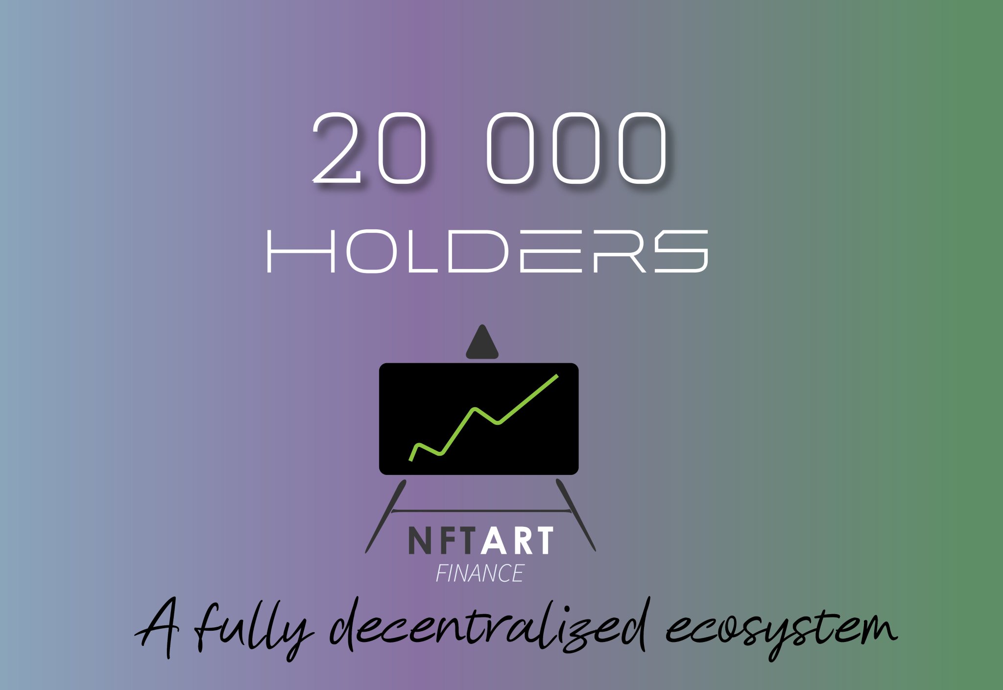 ENTER (NFTART) on Twitter "We just reached 20 000 holders