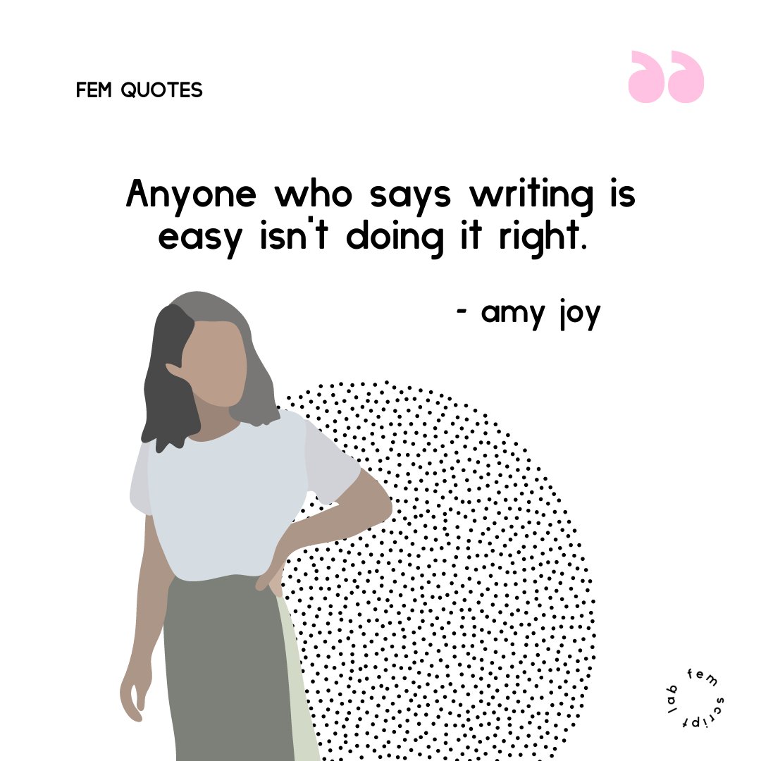 FEMScriptLab's tweet image. #FEMScriptLab #writing #iamwriting #amyjoy