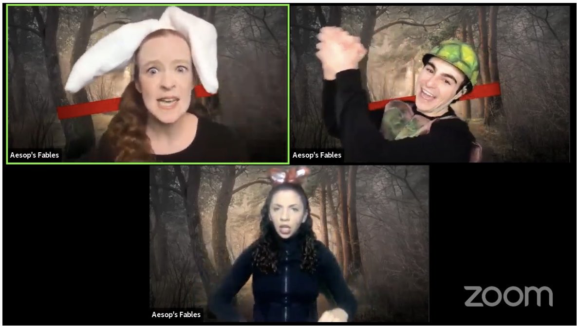 We enjoyed a fantastic virtual, live and interactive performance of Aesop’s Fables by the students of Circle in the Square Theater School!   Such talented performers! ⁦<a href="/FlemRarSchools/">FlemRarSchools</a>⁩ ⁦<a href="/CopperHillES/">Copper Hill</a>⁩ ⁦<a href="/citsts/">Circle in the Square Theatre School</a>⁩