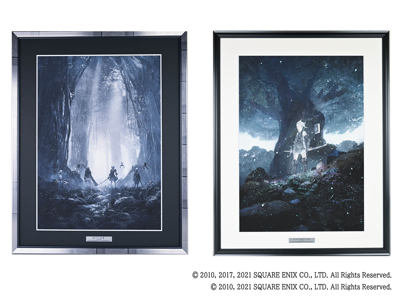 額装付き高精彩アート『NieR Art「囚ワレタ絆」』 複製原画- 額装付き高精彩アート『NieR Art「囚ワレタ絆」』 複製原画-