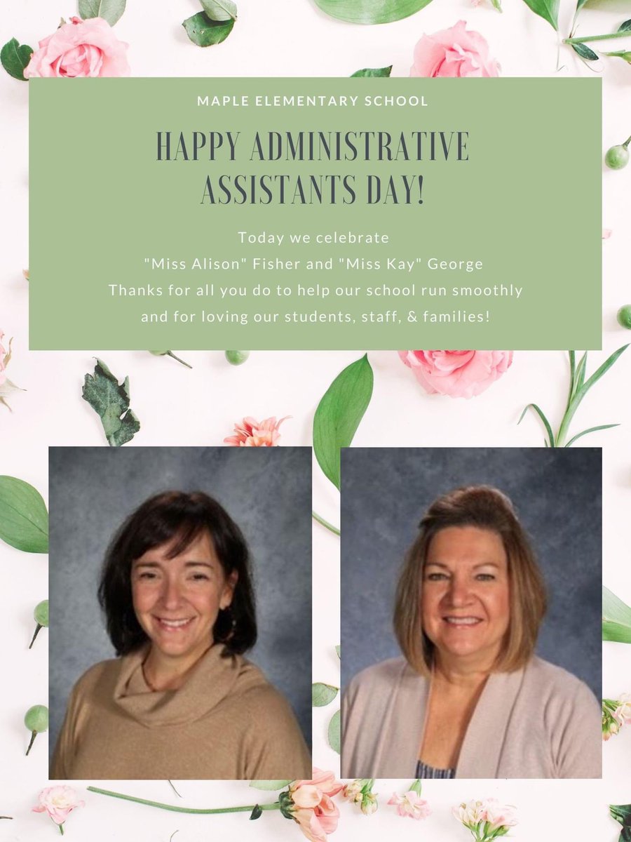 πΈπ»π£. βπππ βππ¨ππππ€πΈ (@renathunderhawk) on Twitter photo We are so lucky to have these 2 greeting, smiling, caring and keeping us going in the front office <a href="/MapleWarriors/">Maple Elementary</a>. #onewarriorheartbeat We are so lucky to have these 2 greeting, smiling, caring and keeping us going in the front office <a href="/MapleWarriors/">Maple Elementary</a>. #onewarriorheartbeat