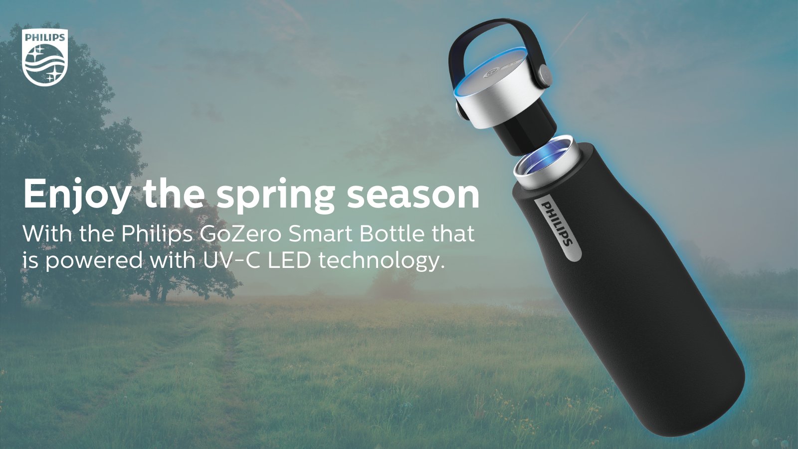 Philips Water US on X: This spring, power your go with the power
