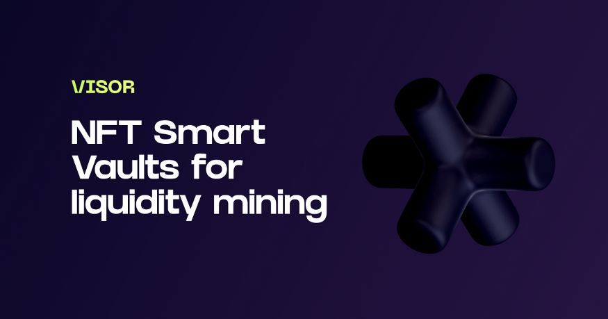 𝗪𝗵𝗮𝘁 𝗜𝘀 𝗩𝗜𝗦𝗥? - 𝗢𝘃𝗲𝗿𝘃𝗶𝗲𝘄Visor Finance allows you to interact with  #DeFi protocols through an  #NFT Smart Vault, improving multiple aspects of on-chain liquidity.  $VISR 2/17