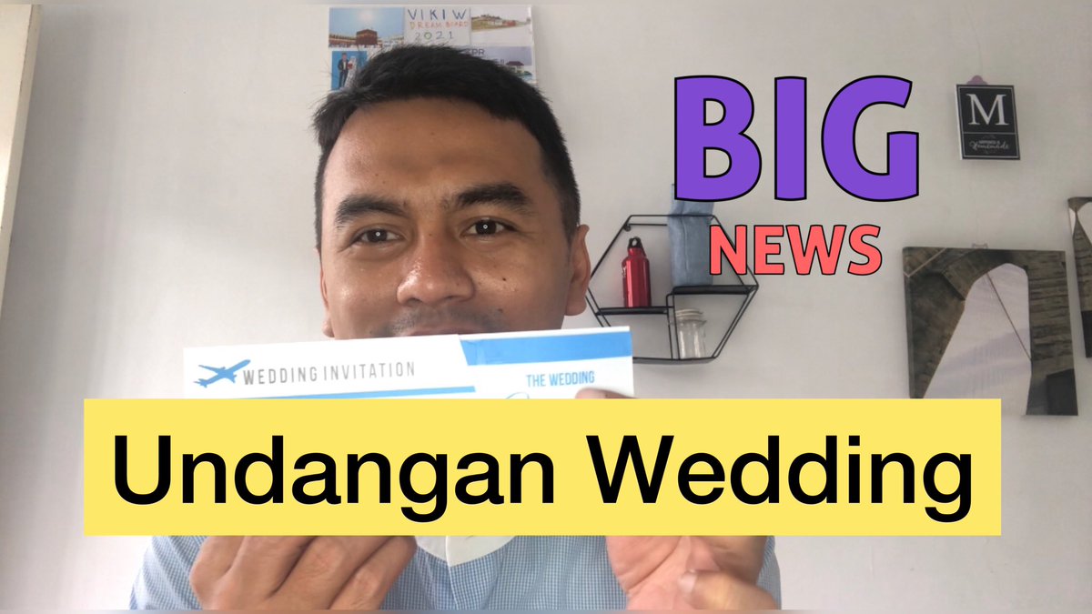 Qiwaaa's tweet photo. Undangan Pernikahanku 22 May 2021.
https://t.co/V4E6AkUH0a *Mohon Doa Restu ya dengan Klik Subscribe * 🥰 https://t.co/mT5OPFiJdW