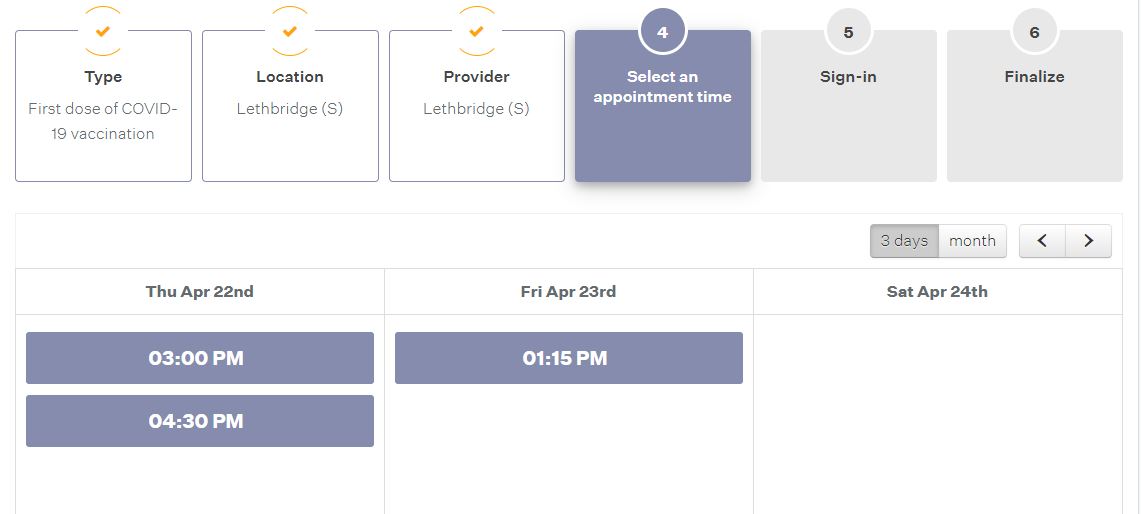 VaxHuntersCan's tweet photo. [AB] LETHBRIDGE
3 AZ appts left for THIS WEEK!!!
3700 Mayor Magrath Drive S
ELIGIBLE POPS ONLY!
Book at: https://t.co/GjiCZ7a9iG
LETHBRIDGE HUNTERS GO GO GO GO
GET EM WHILE YOU CAN, AND GET VACCINATED THIS WEEK! #COVID19 #COVID19Vaccine #COVID19AB #vhcAB https://t.co/eOoGnr2bkz