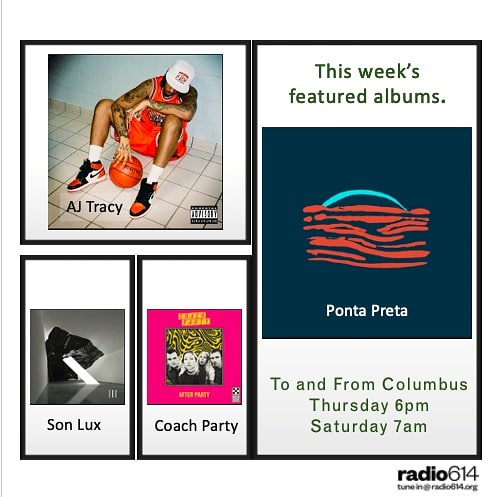 ToFromCbus's tweet image. Here are the featured albums and EPs on the next show coming to you tomorrow at 6pm EDT. There are some sunny sounds in this mix to help shake off the vestiges of winter. Join me on @Radio614.org.