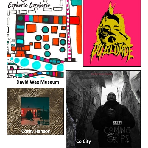 ToFromCbus's tweet image. Here are the featured albums and EPs on the next show coming to you tomorrow at 6pm EDT. There are some sunny sounds in this mix to help shake off the vestiges of winter. Join me on @Radio614.org.