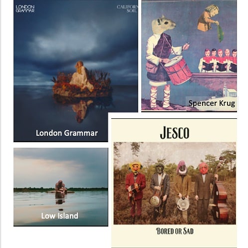 ToFromCbus's tweet image. Here are the featured albums and EPs on the next show coming to you tomorrow at 6pm EDT. There are some sunny sounds in this mix to help shake off the vestiges of winter. Join me on @Radio614.org.