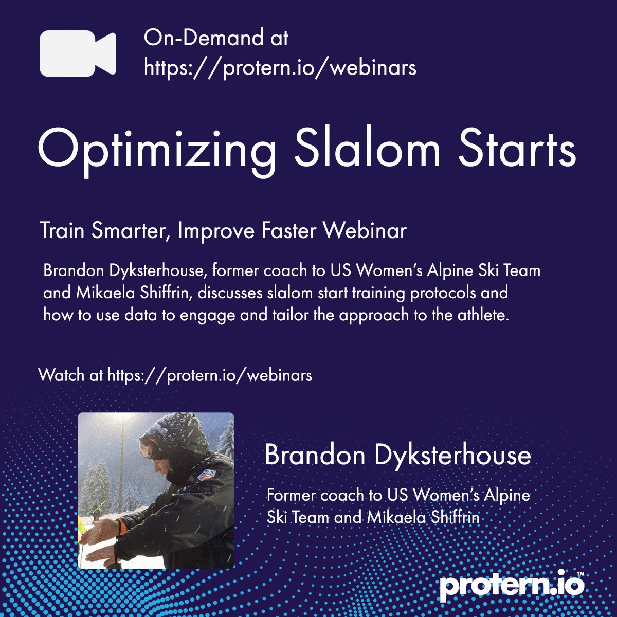 Watch Brandon Dyksterhouse discuss how he evaluates different slalom starts in alpine skiing from <a href="/protern_io/">Protern.io</a> Train Smarter, Improve Faster Webinar series. bit.ly/3dGZ297

<a href="/dykster/">brandon dyksterhouse</a> #alpineskiing #slalom #trainsmarter #improvefaster