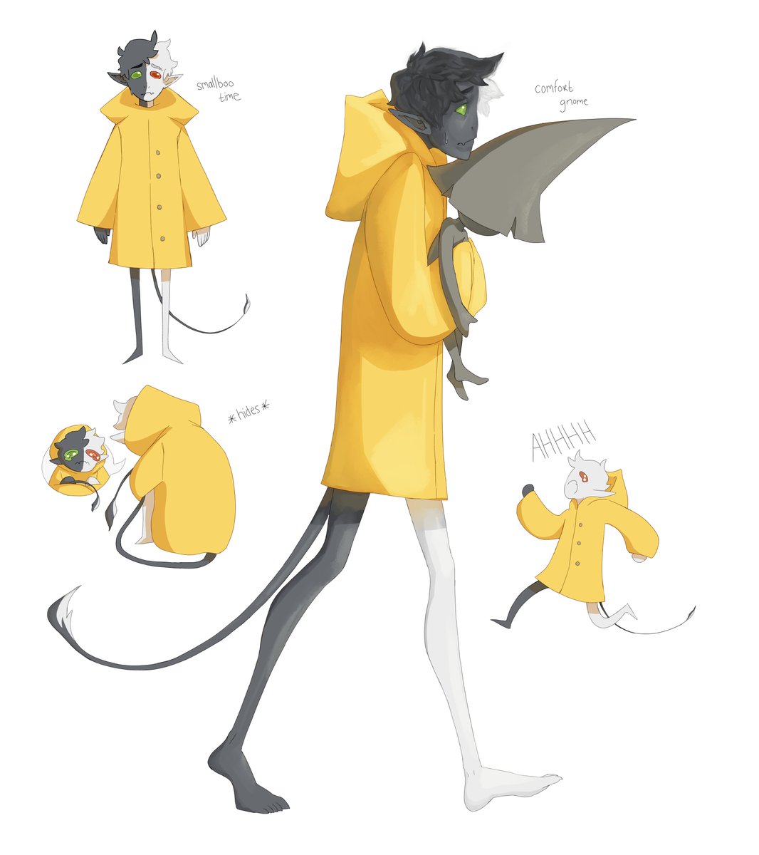 trebuchet_0's tweet photo. yellow raincoat my beloved #ranboofanart #LittleNightmares https://t.co/ascQFsB8x5