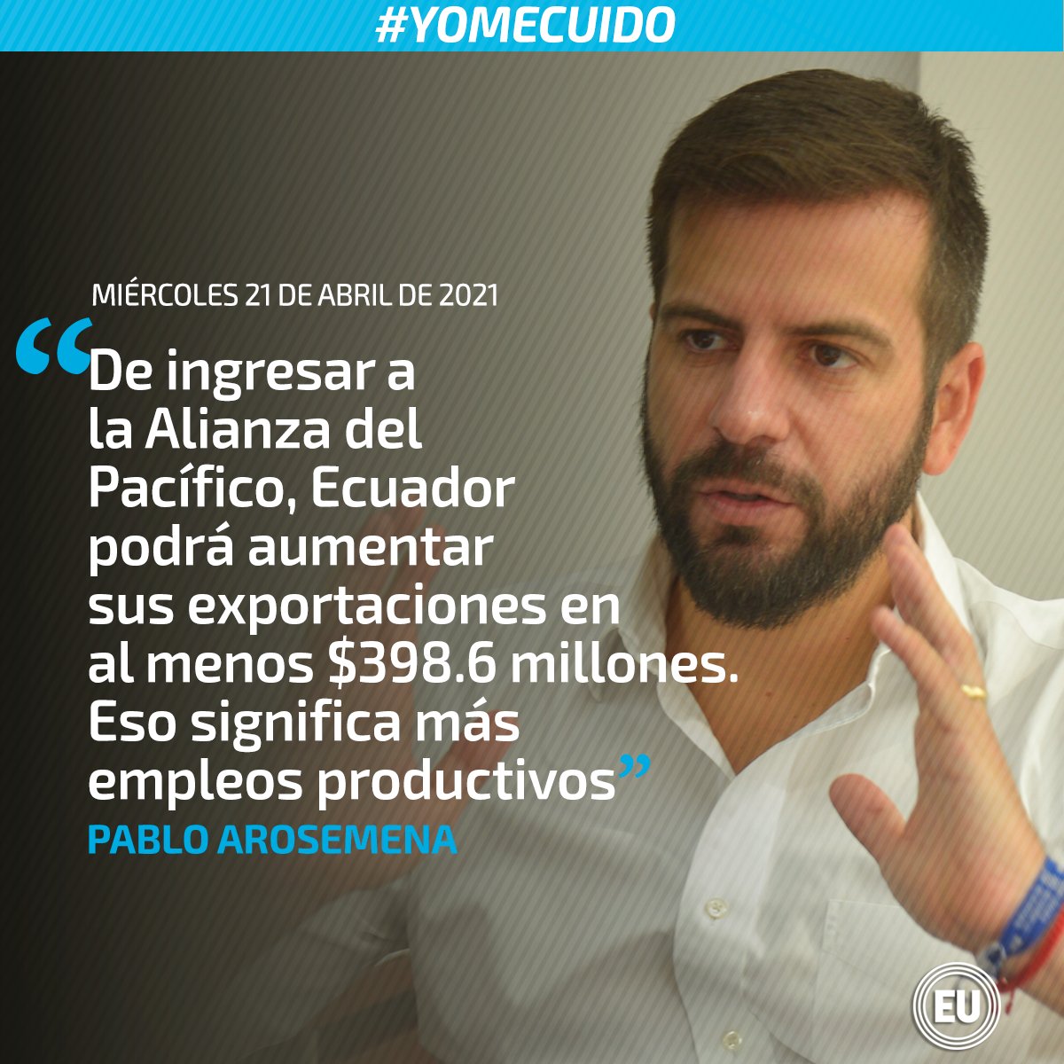 eluniversocom's tweet photo. Qué es la Alianza del Pacífico y por qué sería importante para la economía del Ecuador. Pablo Arosemena, expresidente de la Federación de Cámaras de Comercio del Ecuador, explica la importancia. ► https://t.co/817UJREZYz https://t.co/MLVSjtFFCn