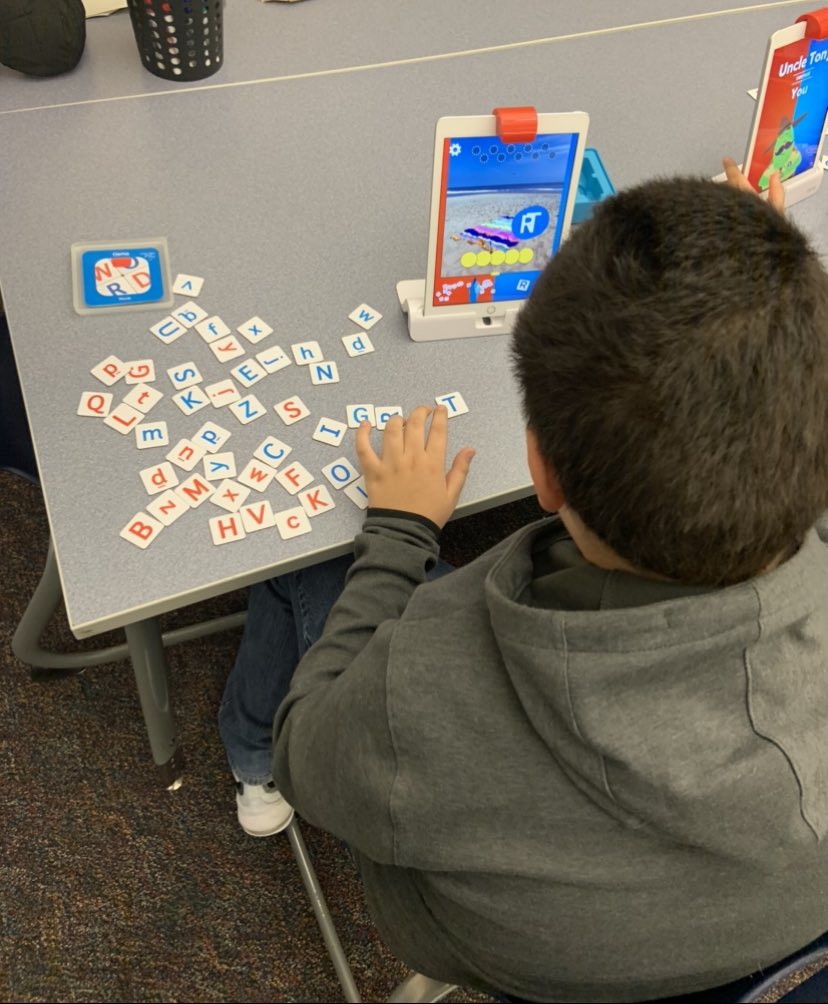 ArcadeClassroom's tweet photo. @PlayOsmo is a great way to put learning into the student’s hands. We love Words to work on sight words! https://t.co/ABajkQ0fCO